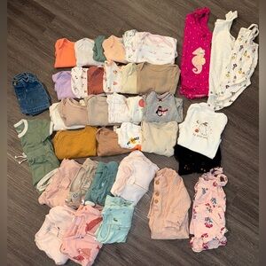 girls 3-6 months clothes
